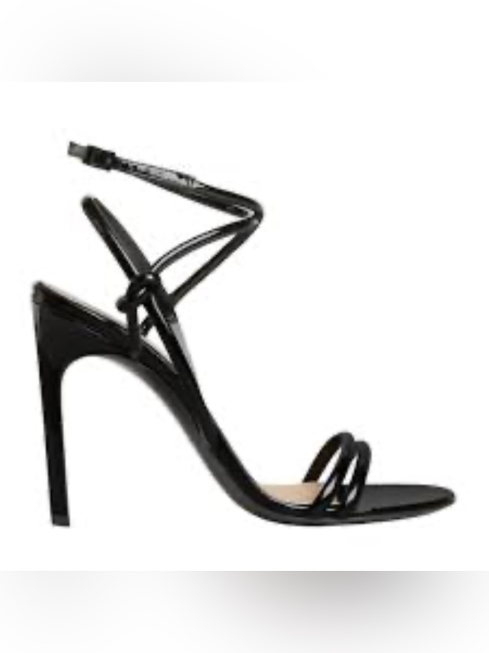 Gucci, patent leather strap sandals size 39.5 made in Italy